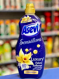 ASEVI кондиціонер для прання концентрований luxury sensations 60 прань