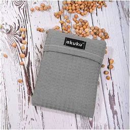 Грілка Akuku з вишневими кісточками 13x16 см сіра (A0635) - мініатюра 5
