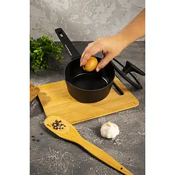 Ківш Krauzer Eco Line, з кришкою, з двома обідками, 16 см, 1,2 л (78128) - мініатюра 8