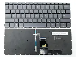Клавіатура для HP ProBook 430 G8, 435 G8 (RU Black з підсвіткою). Оригінал
