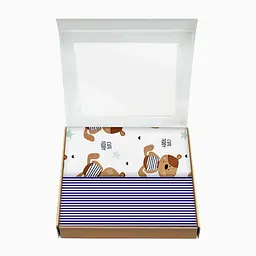 Багаторазові пелюшки дитячі BEAR LINE 2шт COSAS (4822063895272) - мініатюра 2