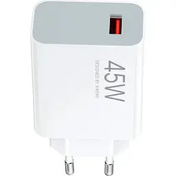 Мережевий зарядний пристрій Xiaomi Turbo Charging 45W USB-A (BHR07SLEU) [132392] - мініатюра 4