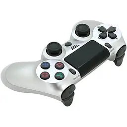 Геймпад Voltronic бездротовий для PS4 Sony Wireless DualShock 4 3.7V 500 mAh Silver