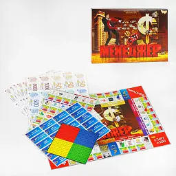 Настільна гра Менеджер DankoToys DTG28-U Різнокольоровий shop (2400673847014)