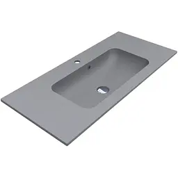 Умивальник Miraggio Della 1000 mirastone gray 0002480, Сірий