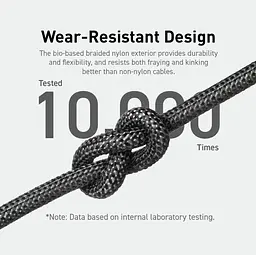 Кабель Anker 544 USB-C to USB-C - 1.8m 140W Bio-Nylon Black (7030800) - мініатюра 7