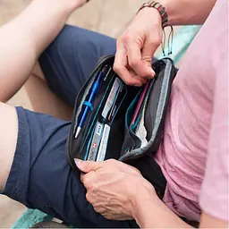 Сумка поясна Lifeventure RFID Travel Belt Pouch Чорний - мініатюра 5