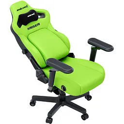 Крісло геймерське Anda Seat Kaiser 4 V2 Size XL до 180 кг ігрове Cyber Green PVC (AD12YDDC-XLL-20-C-PV/C-03) - мініатюра 5