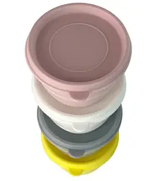 Набір харчових контейнерів Motek Micro Plus круглі 4 шт 175 мл (MIC-410) - мініатюра 3