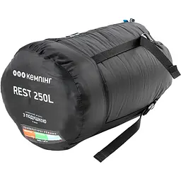 Спальний мішок Кемпінг Rest 250R з подушкою Blue - мініатюра 7