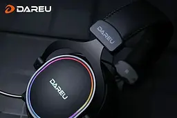 Игровая гарнитура DAREU EH925 Black (HS-EH925-BK) - миниатюра 7