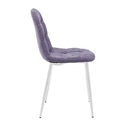 Стілець Richman Спліт Ю Комплектація Ніжки Білі Оббивка Мілан Віолет - мініатюра 3