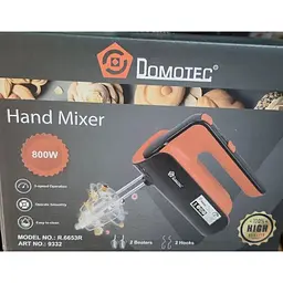 Ручний міксер Domotec R.6653R 9332 з насадками 5 швидкостей 800 Вт - мініатюра 8