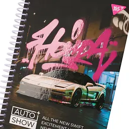 Блокнот Yes Auto show Honda А5, 64 аркуші, в клітинку (152014) - мініатюра 2