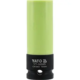 Головка торцева ударна YATO квадрат-1/2 М19 мм (YT-10585)