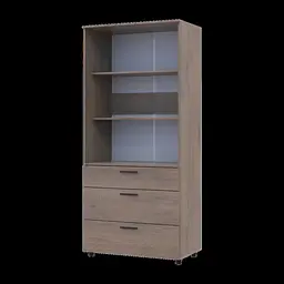 Шафа для одягу Doros Торн Кремона Канноло 2 ДСП/3Ш (полиці) 90х51.6х200 (44900430) - мініатюра 6