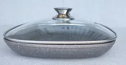Сковорода гриль Meisterklasse MK-1024-28 grey marble - мініатюра 4