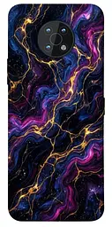 TPU чехол Demsky Purple space marble для Nokia G50
