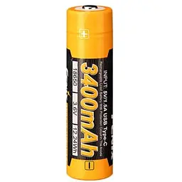 Акумулятор Fenix 18650 (3400 mAh) Type-C V3.0 - мініатюра 6