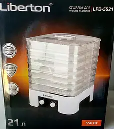 Сушка для овочів та фруктів Liberton LFD-5521