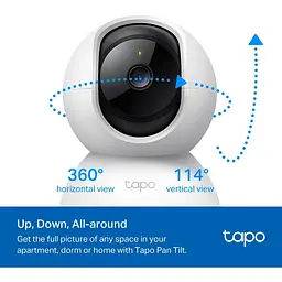 IP-камера TP-Link Tapo C200C FHD N300 microSD motion detection, 9x zoom - мініатюра 4