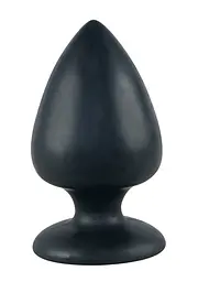 Анальна пробка Orion Black Velvets Butt Plug Extra 14 см (чорний)