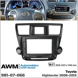 Перехідна рамка Toyota Highlander AWM 981-07-066 - мініатюра 4