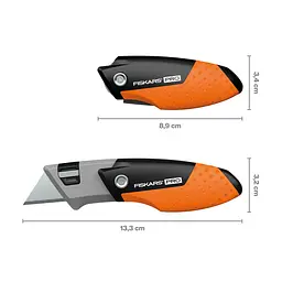 Ніж складаний компактний Fiskars CarbonMax (1062939) - мініатюра 6