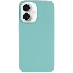 Чохол Silicone Case Full Protective (AA) NO LOGO для Apple iPhone 16 Plus (6.7) Бірюзовий / Marine Green