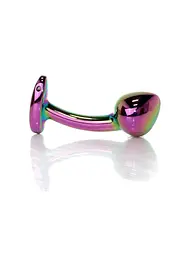 Анальна пробка B-Series Jewellery Multicolour Curved Plug, L - мініатюра 3