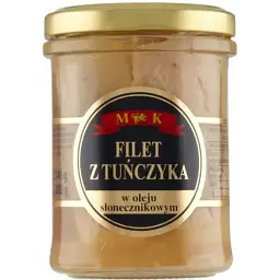 Філе тунця MK Filet z Tunczyka у соняшниковій олії 200г.