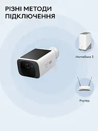 Вулична IP-камера з сонячною панелью Eufy Security S220 SoloCam Solar Powered Wire-Free 2K Resolution Security Camera (T8B00-SP) з роздільною здатністю 2К - мініатюра 10