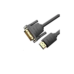 Кабель мультимедійний HDMI M to DVI M 1.0m 4K60Hz black Vention (ABFBF) - мініатюра 3