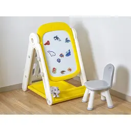 Мольберт для малювання зі стільцем Mealux Felix (KD-G012 Yellow) - мініатюра 7