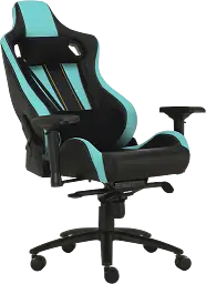 Геймерське крісло GT Racer чорне з ментоловим (X-0715 Black/Mint) - мініатюра 4
