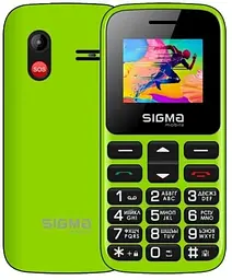 Мобільний телефон mobile Comfort 50 HIT2020, Green Sigma teh0020332