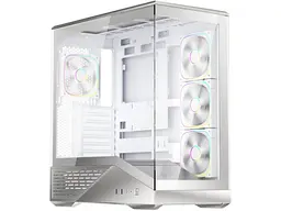 Корпус 1stPlayer GM7 Silver (GM7-SV-3FN7R-W-1FN7-W)