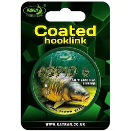 Повідцевий матеріал Katran Coated Braided Hook Links Aspid 6 10m 25lb - мініатюра 2