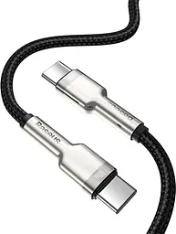 Кабель Baseus Cafule Series Metal Data Cable Type-C to Type-C 100W 2m CATJK-D01 Black - мініатюра 3