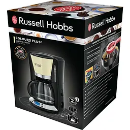 Кавоварка крапельна Russell Hobbs Colours Plus+ Cream (24033-56) - мініатюра 2