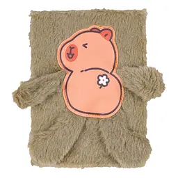 Блокнот плюшевий CAPYBARA 1 А5 80 арк. клітинка в асортименті