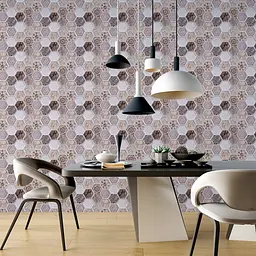 Декоративна плитка ПВХ на самоклейці Sticker Wall SW-00001136 Вінтажна 300х300х5мм, ціна за 1 шт. - мініатюра 5