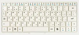 Клавіатура для ноутбука Lenovo IdeaPad (S9, S10) White