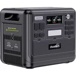 Зарядна станція Choetech BS008 / 2400 Вт / 2048 Вт/ч / LiFePO4 (BS008-BQB) - мініатюра 2