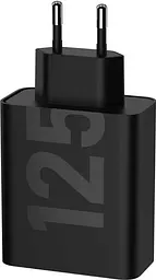 МЗП Motorola 125W GaN 2USB-C/ USB-C to USB-C cable 2m (PG38C06632) black UA - мініатюра 2