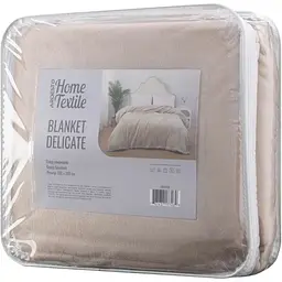 Покривало Ardesto Delicate 160х200см, 100% поліестер, бежевий pbe0050415