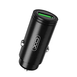 Автомобільний зарядний пристрій XO CC39 QC3.0 18W Car charger Чорний