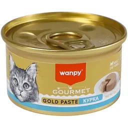 Вологий корм для котів Wanpy Gourmet Gold Paste Chicken паштет із куркою 85 г