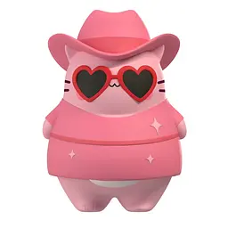 Сквіш-іграшка Pembe The Pink Cat мемори фоам (40263) - мініатюра 3
