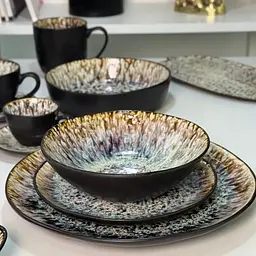 Салатник Olens Паноптикон 101-0472 18х5 см 600 мл чорний - мініатюра 4
